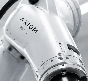 A close photographic study of the AXIOM robot housing
